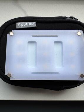 Aputure LED Light Panel with Black Carry Case - White Light